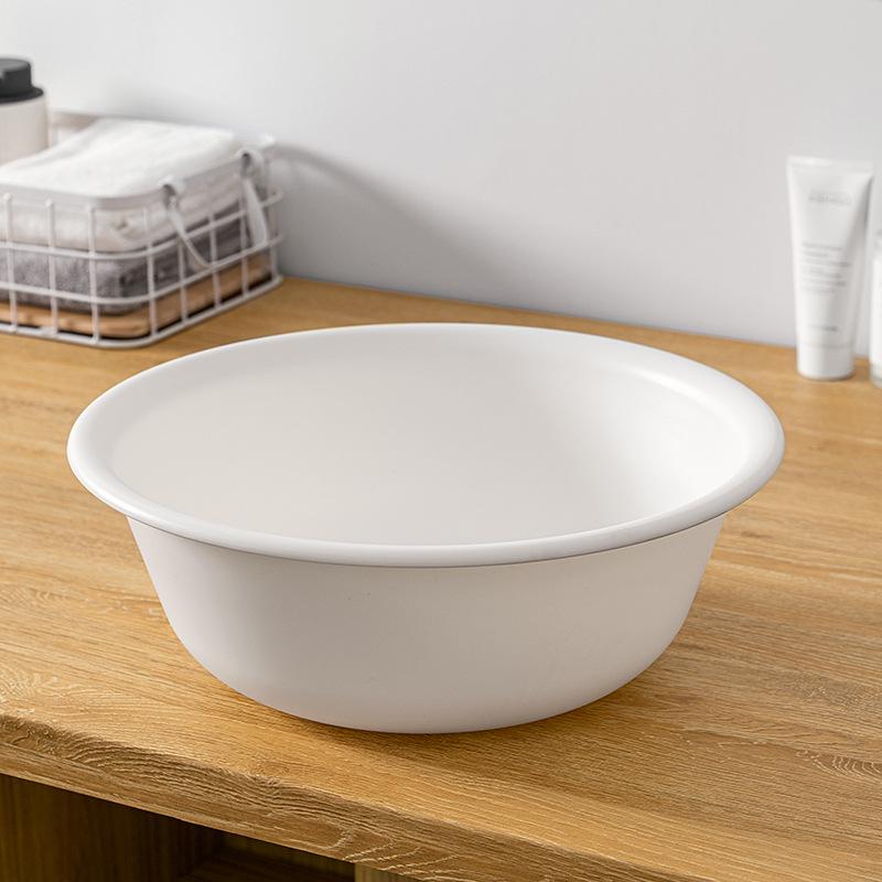 Deepened Plastic Washbasin for Laundry, Bathroom, or Baby Footbath