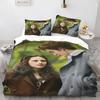 Neuer Film Twilight Bettwäsche-Set Liebe Bettbezug-Set Kissenbezug Film Einzel- Queen- King- Doppelbettgröße Weiche Bettwäsche für Frauen Teenager