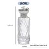 100ml Large-Capacity High-End Glass Spray Perfume Bottle for Private Fragrance Decanting and Major Brands