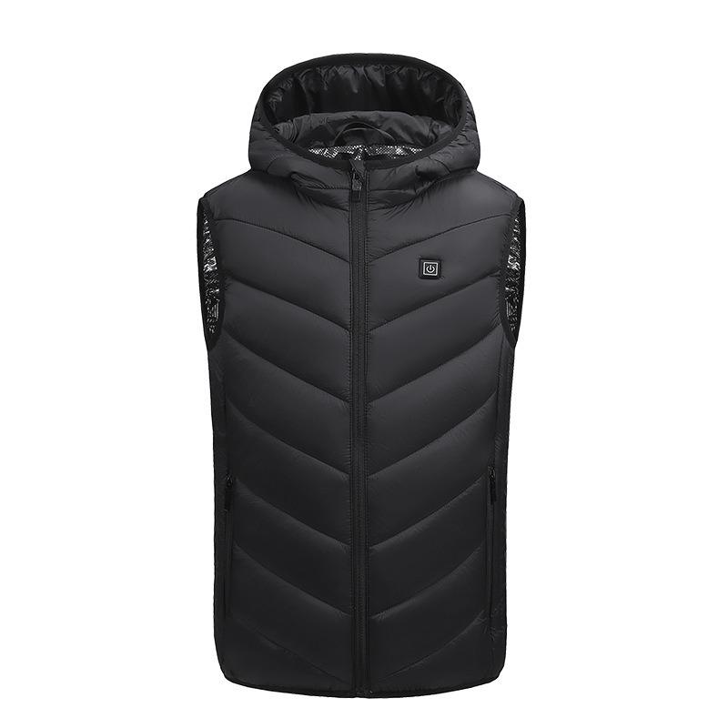 Smart Electric Heating Hooded Vest USB Charging Warm Heating Vest Children Boys and Girls