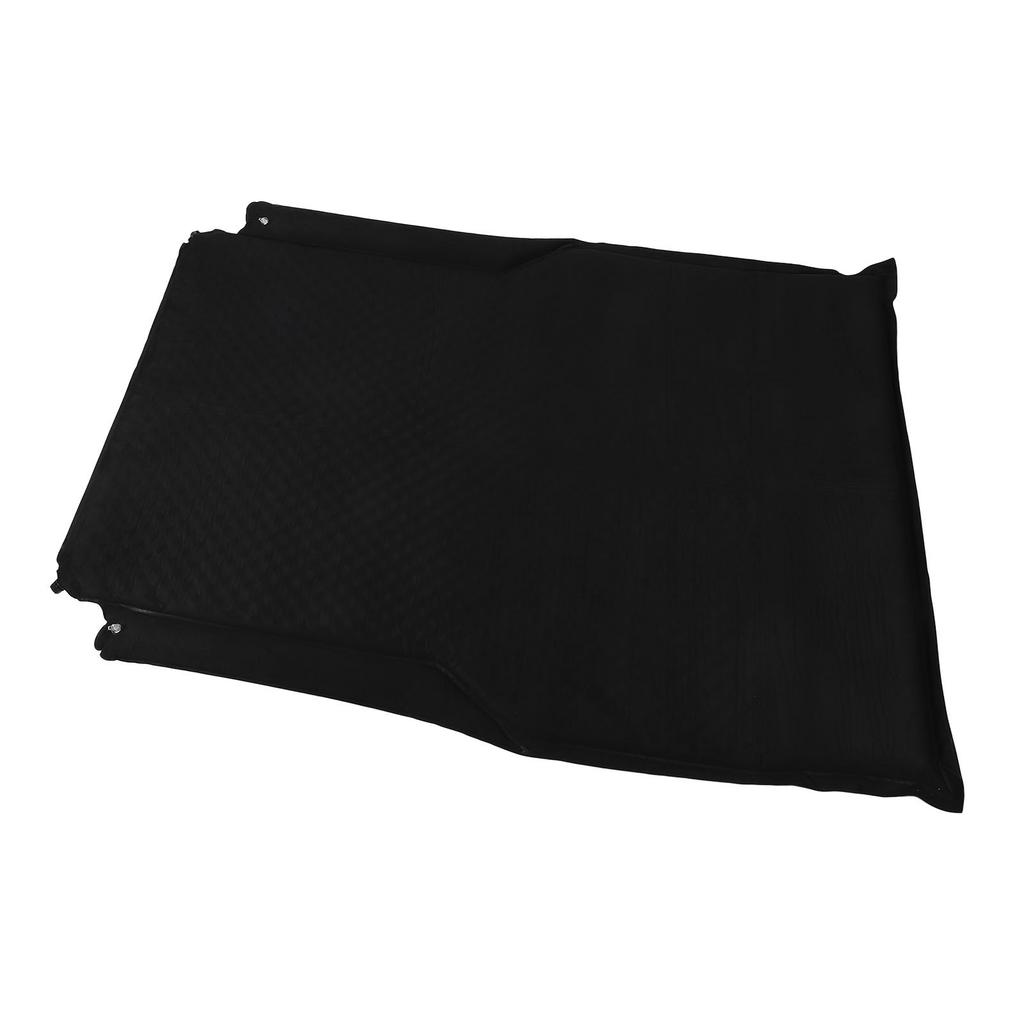 Inflatable SUV Mattress Bed Built in Pillow with Guard Wing 5cm Thick Suede Blow Up Camping Car Sleeping Mattress for Mid Large Minivan Truck