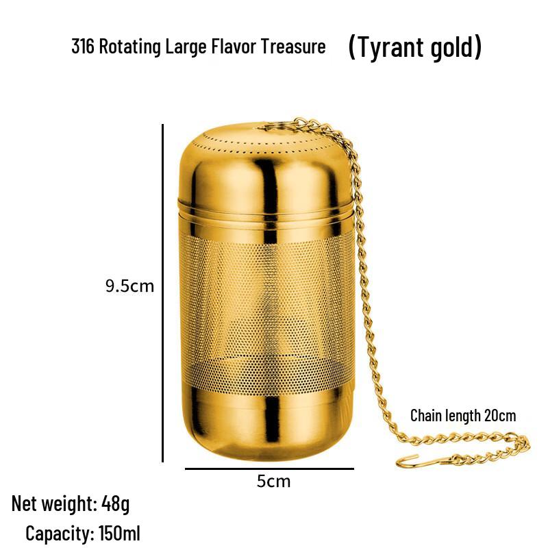 ZISIZ 316 Stainless Steel Seasoning Ball & Tea Infuser