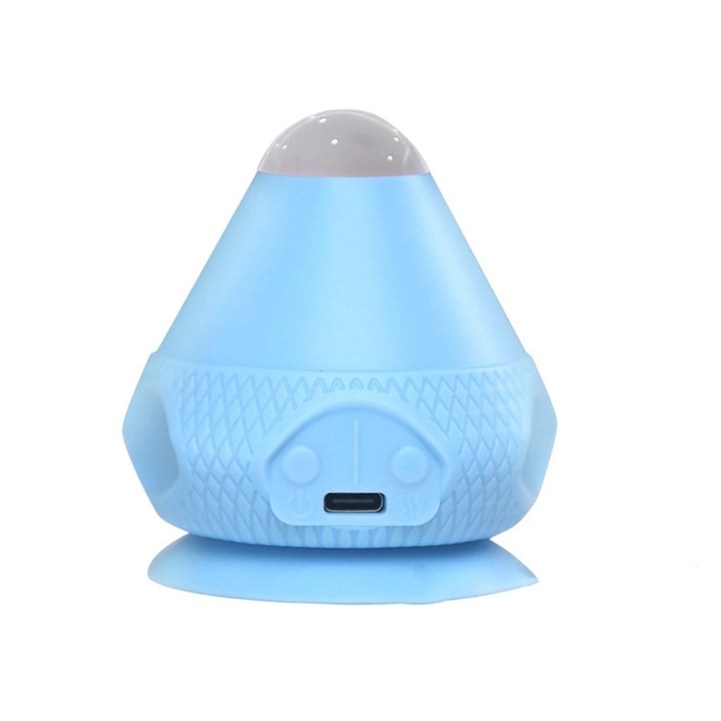 Electric Fascia Ball Adsorption Type Plantar Shoulder Neck Waist Fascia Relaxation Vibration Hot Compress Silicone Massager Massage Ball