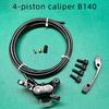 NFOX SM2A electric bicycle hydraulic disc brake handle with four piston two piston calipers 2-pin 3-pin power-off Accessories