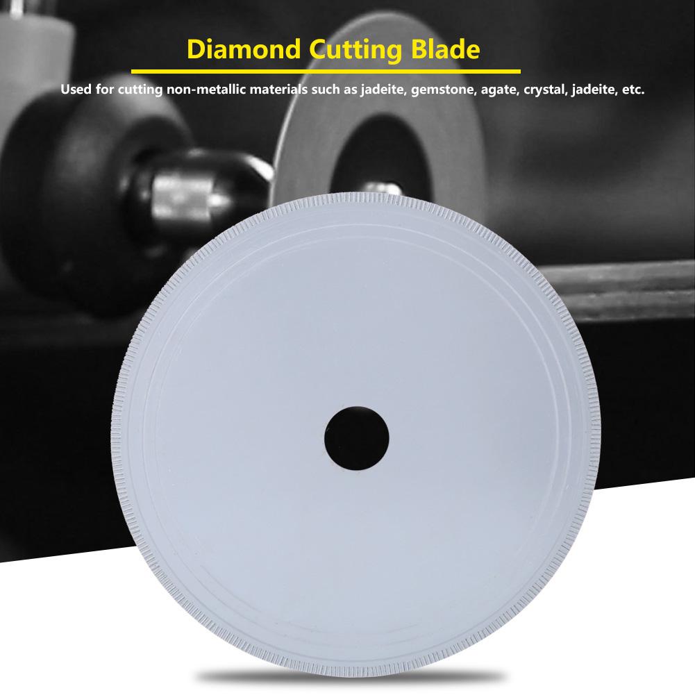 150200250300mm Diamond Circular Saw Jewelry Cutting Blade for Jadeite Gemstone Crystal(#4)