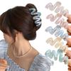 Modern Nacreous Hair Claw Clip Lightweight Design For Active Lifestyles Women Men