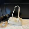 Fashionable Light Luxury Solid PU Square Shoulder Bags for Women 2026 New Design Simple Classic Temperament Versatile Handbags