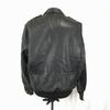 EXPRESSO Made in France Genuine Leather Flight Jacket Black Men’s ML Outerwear(USED)