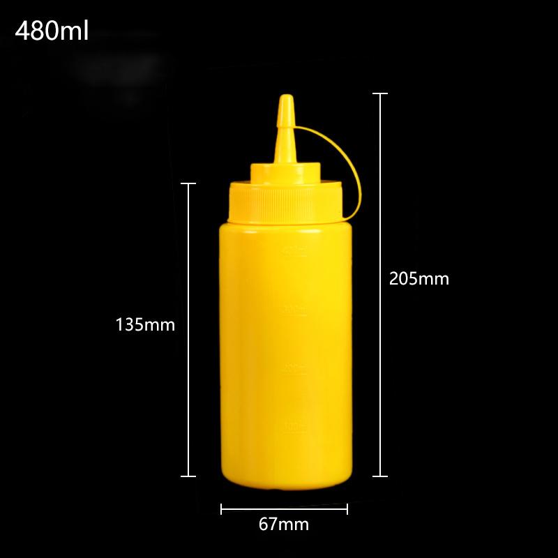 240-720MLCondiment Squeeze Bottles Kitchen  Sauces Olive Oil Bottles Ketchup Mustard Dispensers Kitchen Accessories Gadgets