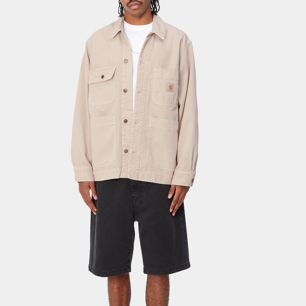 Carhartt WIP Garrison Coat Garment-Dyed Series Men Jacket Off-White I033114-1YC-4J