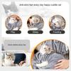 Hands Frees Cats Holder Hair Resistant Apron with Adjustable Strap Comfortable Breathable Carrying Bag for Pet
