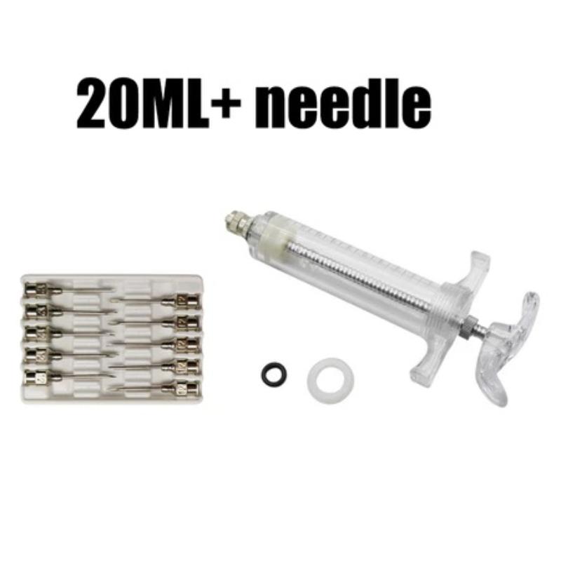 10/20/30/50Ml Pet Feeding Syringe Set - For Pig Piglet Cow Chicken Livestock Feeding Tools