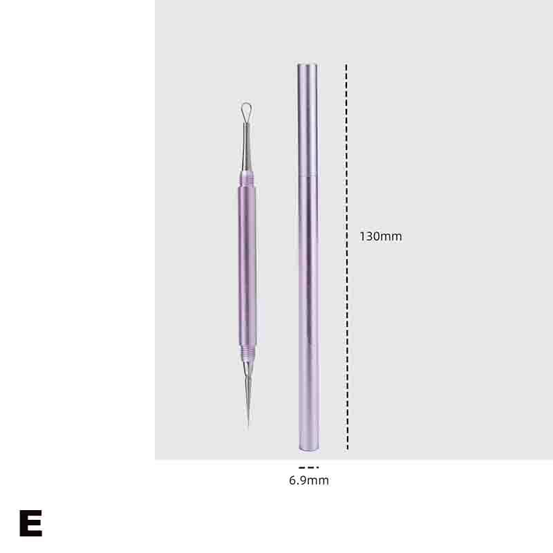 1 Pcs Face Skin Care Pore Cleaner Stainless Steel Blackhead Comedone Extractor Acne Pimple Blemish Remover Tool