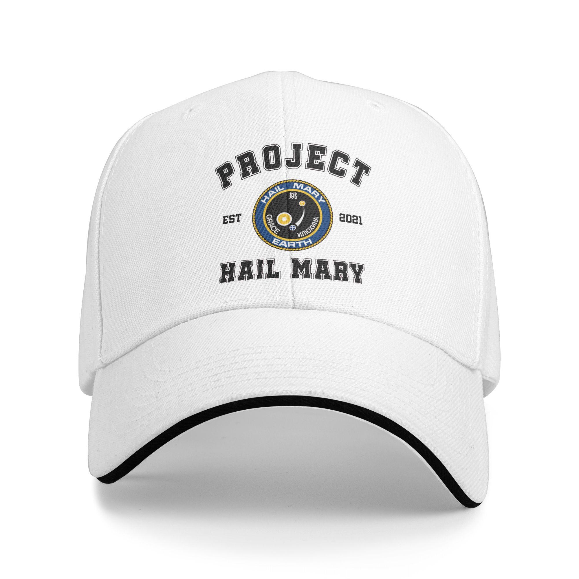 

Project Hail Mary Athletic Logo Sun Baseball Cap Spring Classic Trucker Hat For Men Adult Outdoor Sport Baseball Caps As Picture белый
