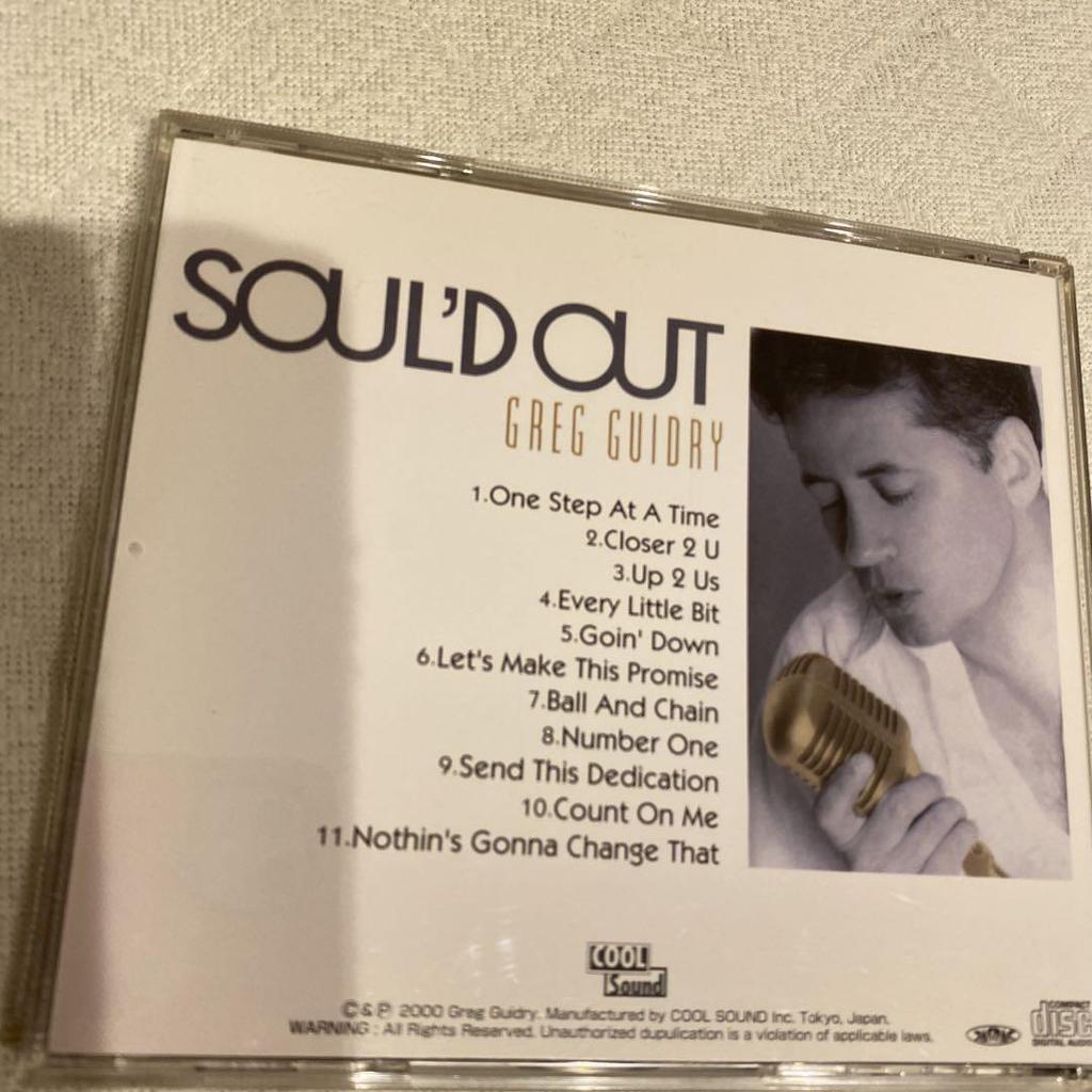 [USED] Greg Gidley SOUL'D OUT COOL-061