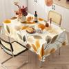 Autumn Leaf Rectangle Table Cloth for Tables Decor Kitchen Dining Reusable Tablecloth for Dining Room Thanksgiving Decorations