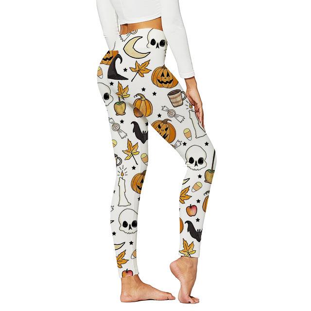 2026 New Spring Women's European & American Yoga Print Pants