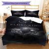 Soulslike games Pattern Bedding Quilt Set Quilt Cover Pillowcase Home Decoration Birthday Gift (1 * duvet cover + 2 * pillowcase, without core)