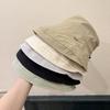 Curled Big Eaves Bucket Hat Simple Shopping Spring And Summer Women Versatile Thin Face Small Shade Sun Protection Basin Hat Tide
