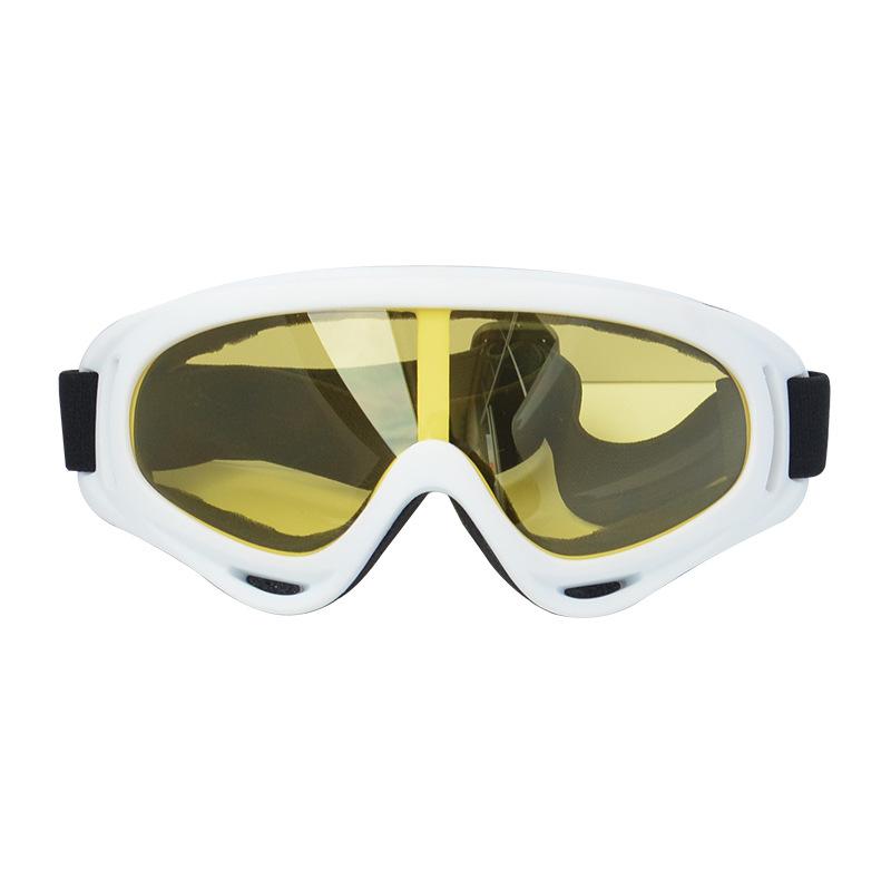 x400Goggles for off-road motorcycles, welding industrial glasses, impact-resistant tactical goggles, ski windproof goggles жёлтый