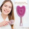 Mini Angel Detangling Hair Brush Silicone Shampoo Brush Head Scalp Massage Combs For Valentine's Day Anniversary Gifts For Woman