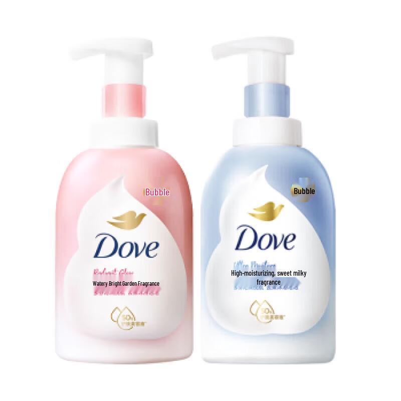 Dove Deep Nourishment & Cherry Blossom Shower Foam Set