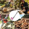 Adjustable Log Measuring Tool Chainsaw Cutting Guide Marker Shaft Improve Accuracy Tool Magnetic Marking Create More Consistent Lengths for Firewood