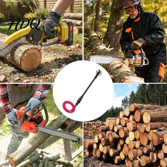 Adjustable Log Measuring Tool Chainsaw Cutting Guide Marker Shaft Improve Accuracy Tool Magnetic Marking Create More Consistent Lengths for Firewood