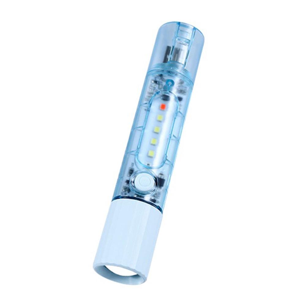Rechargeable LED Emergency Flashlight Small Portable Flashlight  Camping