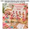 Diy 3d Bead Kit With Cartoon Gnome Figurines For Handmade Gift Creation