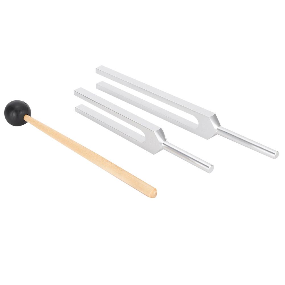 C256HZ C512HZ Stimmgabel Nerventest Aluminiumlegierung Stimmenergiegabel mit Hammer