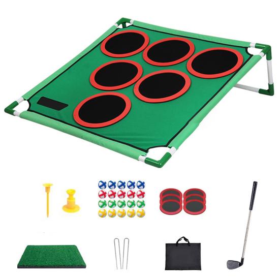 

Набор для игры в гольф для детей, веселые игры во дворе, игры на заднем дворе, для отцов и гольфистов, включает Sets