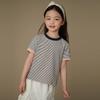 Hacikis Kids' Striped Short-Sleeve Knit T-Shirt