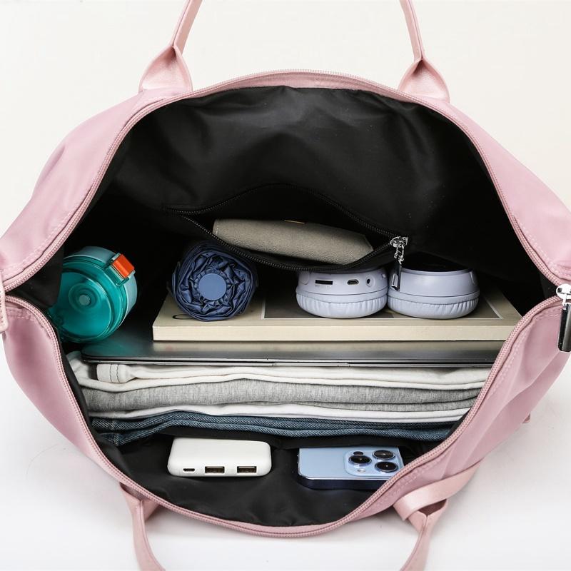 Torba Podróżna z Tkaniny Oxford Wypoczynkowa o Dużej Pojemności Torba do Jogi i Fitnessu Nowa z Separacją Mokrej i Suchej Wszechstronna Torba na Jedno Ramię lub Crossbody