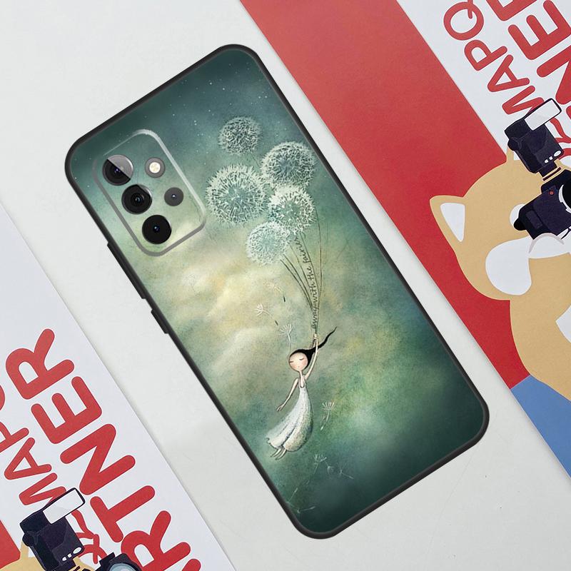 

Dandelion Case For Samsung Galaxy A52 A32 A12 A56 A36 A16 A13 A23 A33 A53 A54 A34 A14 A15 A35 A55 A17 Samsung A23