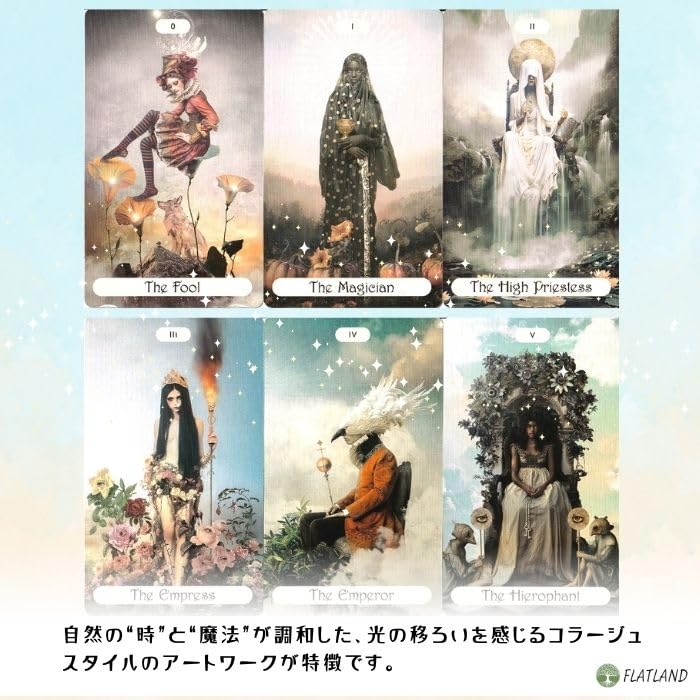Magical Hours Tarot Japanese Instruction Manual Authentic 78 Cards Tarot, Reading, Included, Tarot,