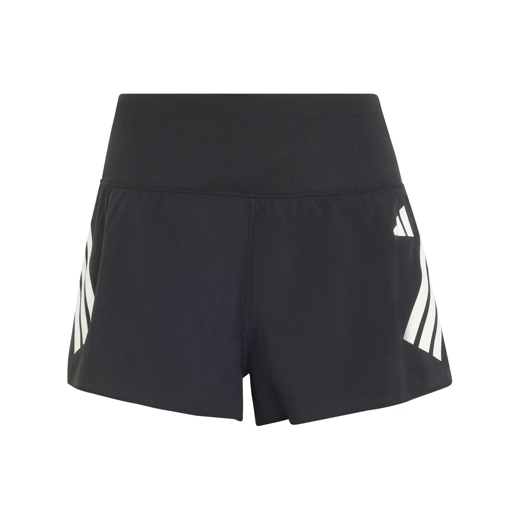 Adidas Striped Mid Waist Casual Shorts Women shorts KA6229 S