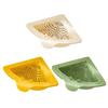 Suction Cup Sink Corner Rack with Drain Hole Sink Strainer Basket Triangle Storage Rack for Sink Food Strainer