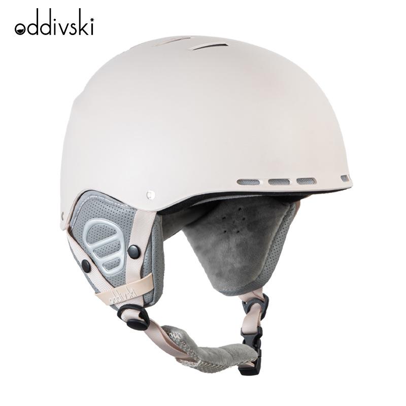 Унисекс шлем Oddivski для лыж и велосипеда - Профессиональная зимняя теплая защитная экипировка Large