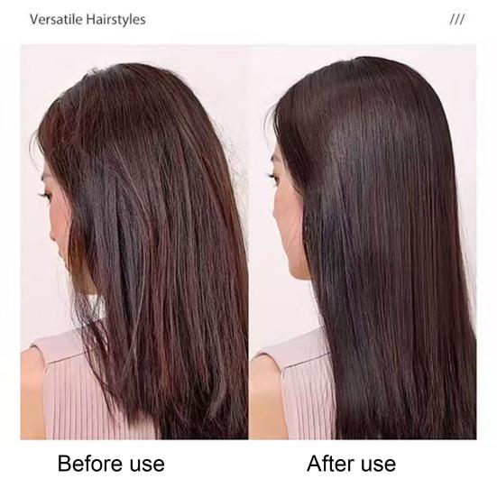 Alisador de cabelo USB portátil, aquecimento rápido, modelador de cachos elétrico, franjas de cabelo liso, mini modelador de cachos, ferramenta de viagem para mulheres