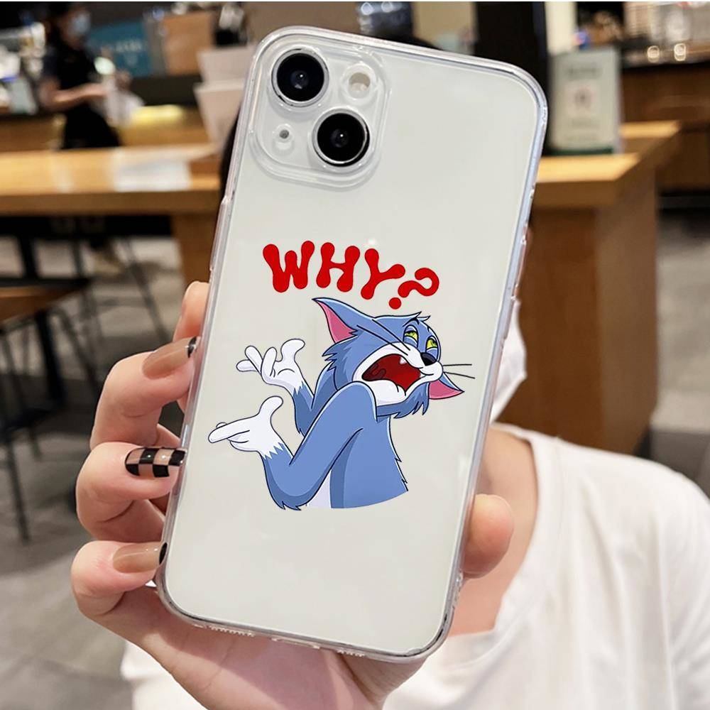 S-6 Tom mouse  Case for iPhone 11 12 13 14 15 16 Pro Max Redmi A3 9A 9C 10A 10C 13C Note 9 11 Samsung S24 S21 S20 Ultra Plus A04S A05S