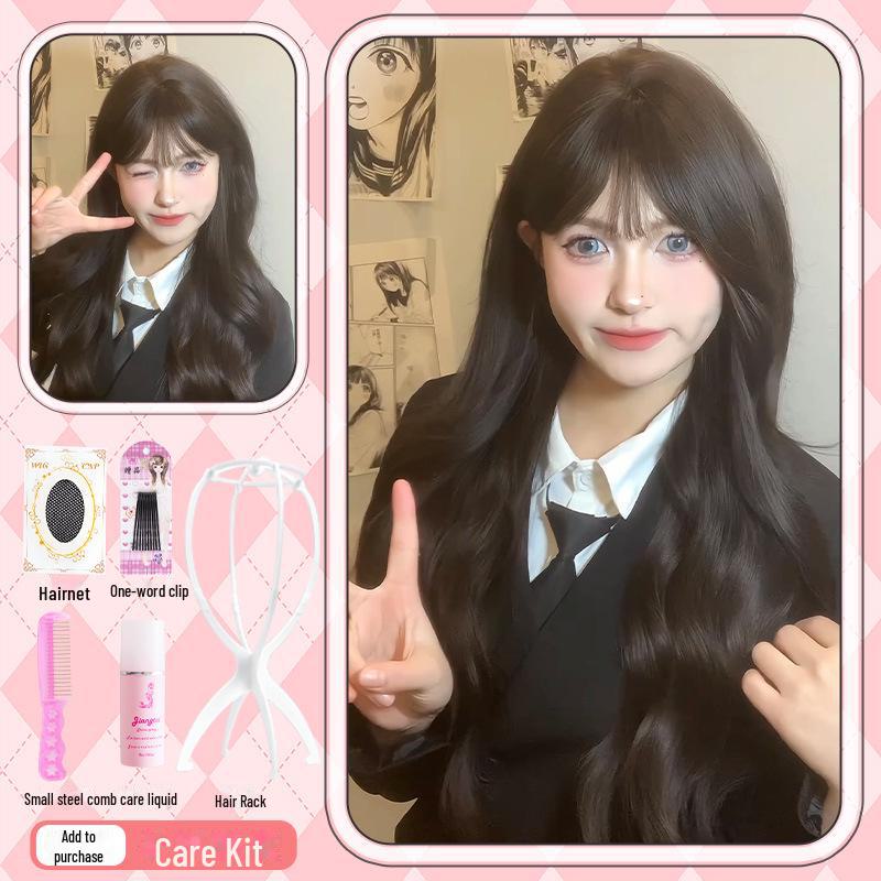 

Siyu натуральный длинный волнистый кудрявый парик для женщин — средней и большой длины