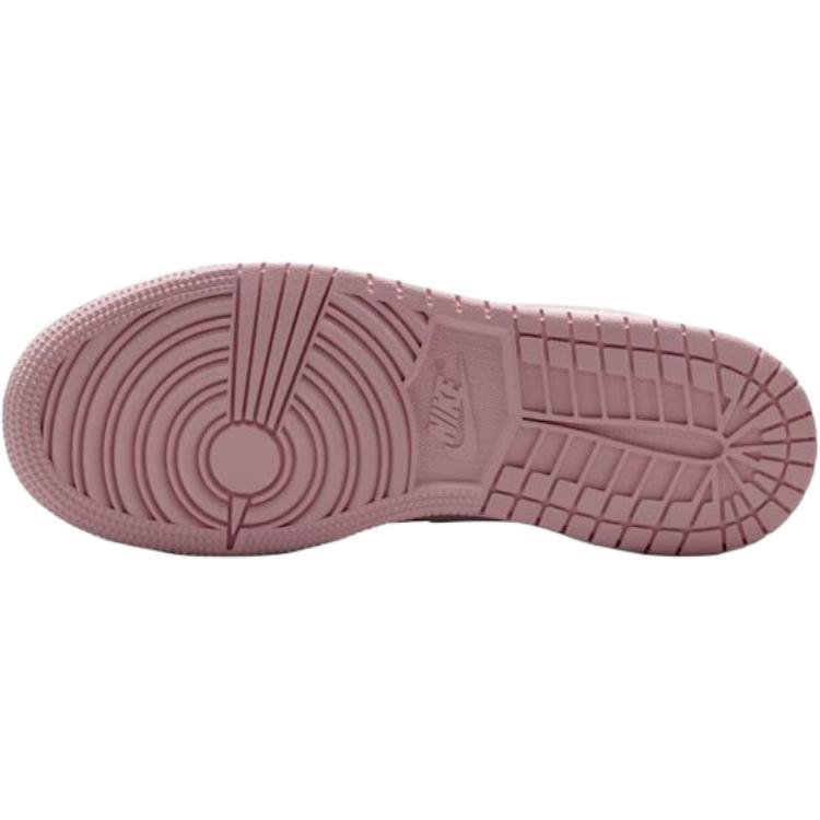 Jordan Air Jordan 1 Mid top Kinder Basketbalschoenen Roze Unisex 553560-614