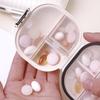 Portable Weekly Pill Organizer with Sealed, Moisture-Proof Compartments