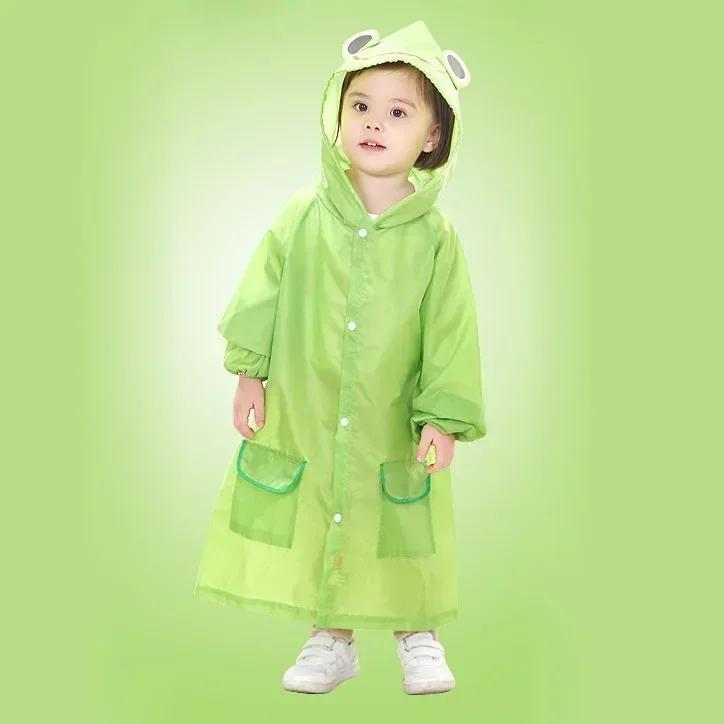 Kids Raincoat Cartoon Animal Style Outdoor Waterproof Kids Raincoat Boys Girls Rainwear Baby Raincoat Children Rain Poncho