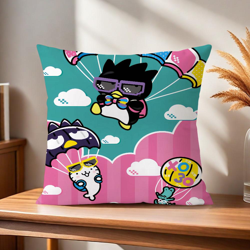 BAD Comfortable soft Pillow Case B-BADTZ for Sofa Living Room Home Decor Protective MARU Cover Cartoon Without PillowInsert