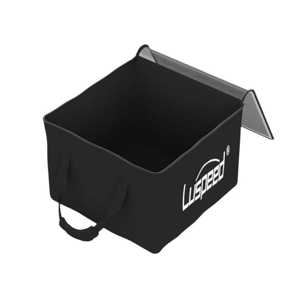Luspeed Tennis Ball Insert Trolley Stainless Steel Large Capacity Tennis Multi-ball Cart Height Adjustable