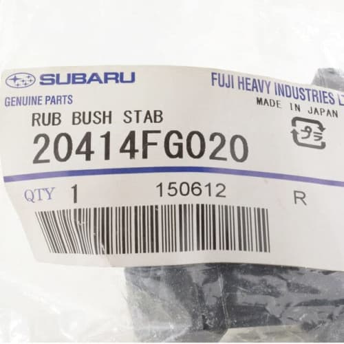 Subaru genuine bushing (stabilizer) 1 pack 20414FG020