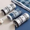 Premium Cotton Plaid Towel: Soft Gauze Front & Terry Loop Back, Perfect for Face Washing & Business Gifts