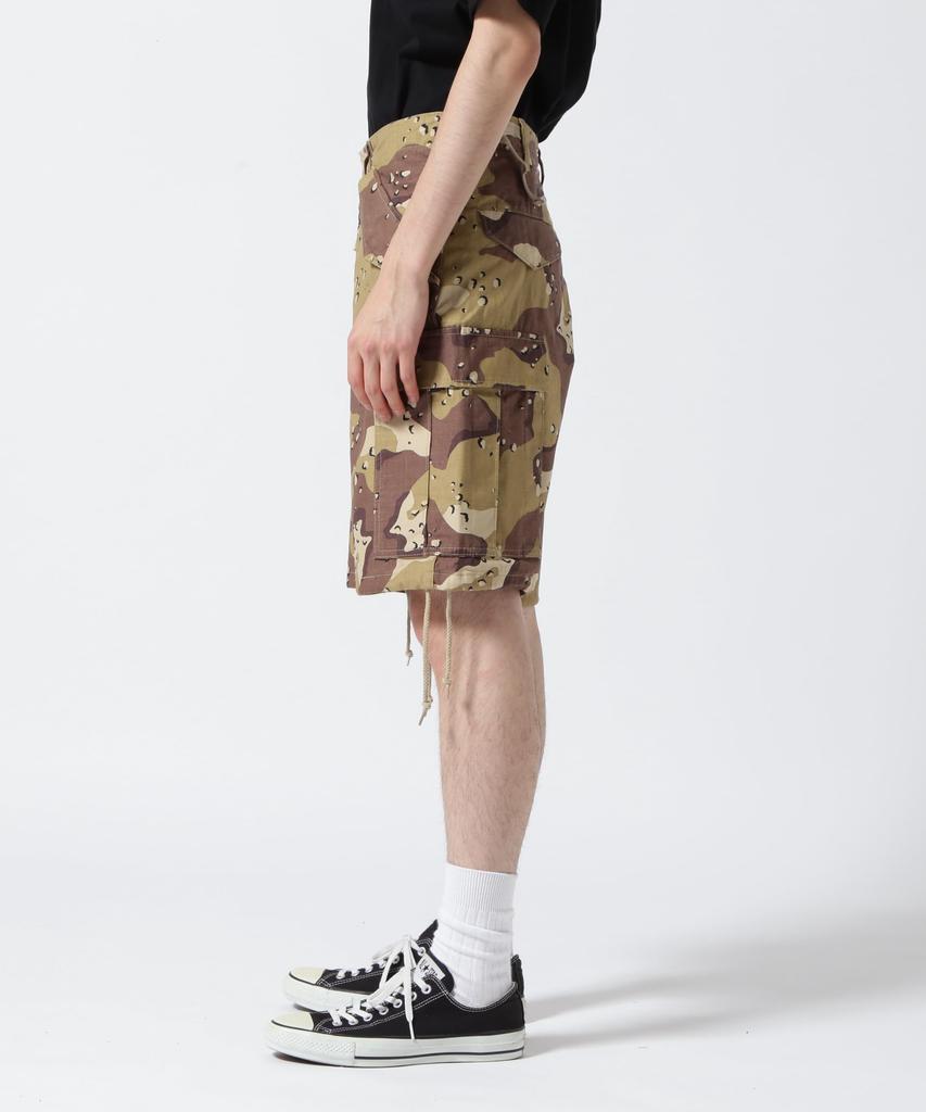 AVIREX M-65 FATIGUE SHORT PANTS S 783-2913007 Khaki Camo